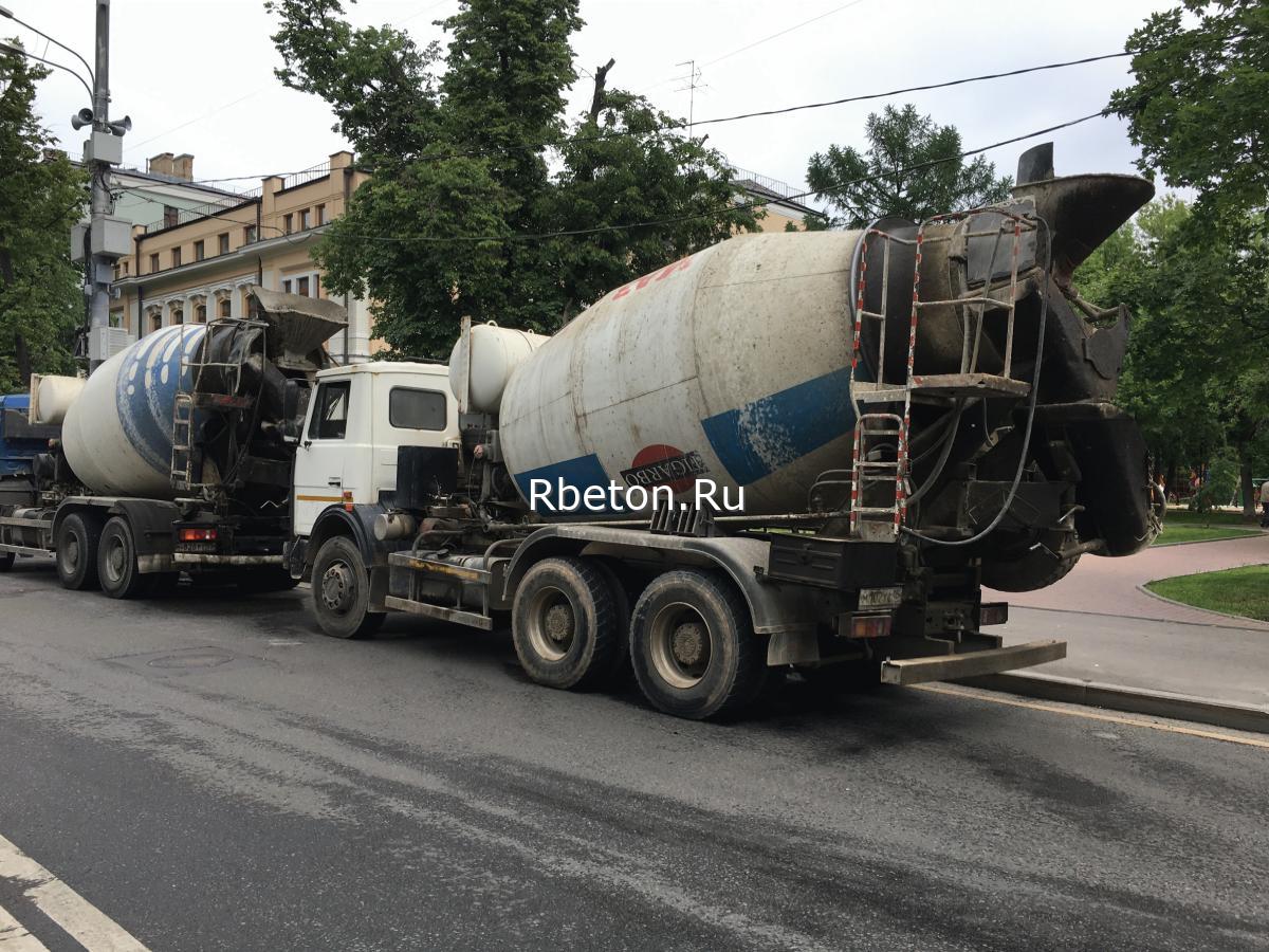 Доставка бетона в центр Москвы